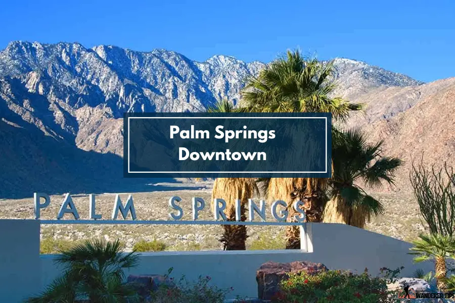 palm springs downtown